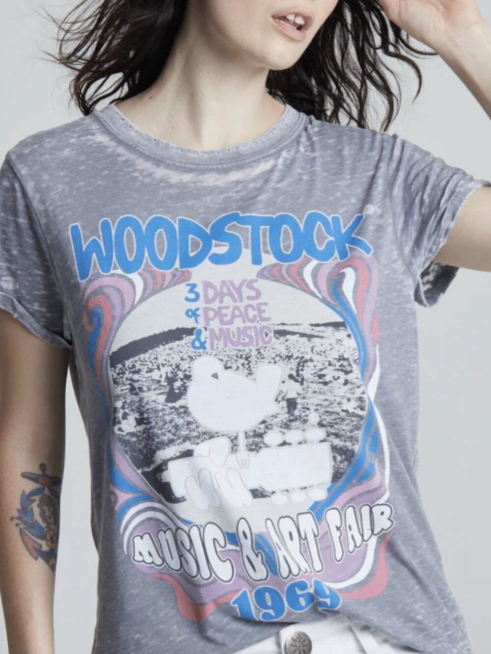 RECYCLED KARMA WOODSTOCK TEE